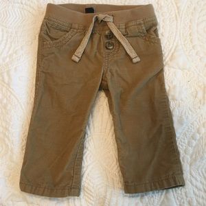 Old Navy soft corduroy pants. 0-3 months